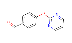 4-(2-pyrimidinyloxy)benzenecarbaldehyde