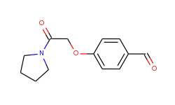 4-(2-oxo-2-pyrrolidin-1-yl-ethoxy)-benzaldehyde