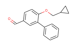 6-(cyclopropylmethoxy)[1,1-biphenyl]-3-carbaldehyde