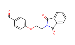 4-[2-(1,3-dioxo-1,3-dihydro-2h-isoindol-2-yl)-ethoxy]benzenecarbaldehyde