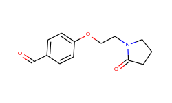4-[2-(2-oxo-pyrrolidin-1-yl)-ethoxy]-benzaldehyde