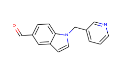 1-(pyridin-3-ylmethyl)-1h-indole-5-carbaldehyde