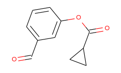 3-formylphenyl cyclopropanecarboxylate