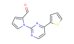 1-[4-(2-thienyl)-2-pyrimidinyl]-1h-pyrrole-2-carbaldehyde