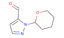 2-(tetrahydro-pyran-2-yl)-2h-pyrazole-3-carbaldehyde