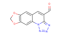 7,9-dioxa-1,2,3,10b-tetraaza-dicyclopenta[a,g]-naphthalene-4-carbaldehyde