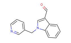 1-(pyridin-3-ylmethyl)-1h-indole-3-carbaldehyde