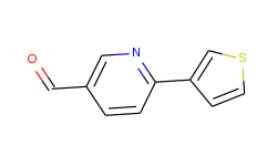 6-(3-thienyl)nicotinaldehyde