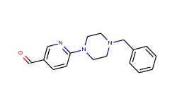 6-(4-benzylpiperazino)nicotinaldehyde