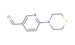 6-(1,4-thiazinan-4-yl)nicotinaldehyde
