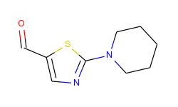 2-piperidino-1,3-thiazole-5-carbaldehyde
