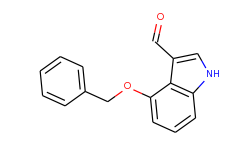4-benzyloxyindole-3-carboxaldehyde