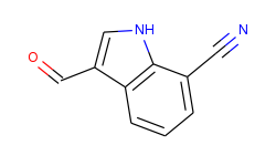 3-formyl-1h-indole-7-carbonitrile