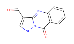 9-oxo-1,9-dihydro-pyrazolo[5,1-b]quinazoline-3-carbaldehyde