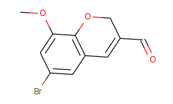 6-Bromo-8-methoxy-3-formyl-2H-chromene