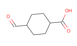 Cyclohexanecarboxylic acid, 4-formyl-