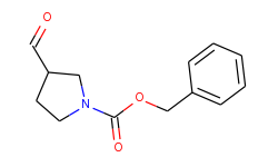 1-Pyrrolidinecarboxylic acid, 3-formyl-, phenylmethyl ester