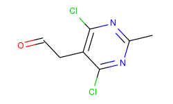 2-(4,6-dichloro-2-methylpyrimidin-5-yl)-acetaldehyde