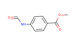 Benzoic acid, 4-(formylamino)-, methyl ester