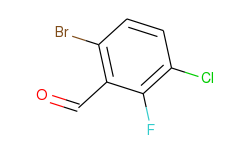 6-bromo-3-chloro-2-fluorobenzaldehyde