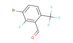 3-Bromo-2-fluoro-6-(trifluoromethyl)benzaldehyde
