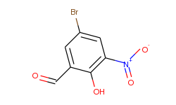 Benzaldehyde, 5-bromo-2-hydroxy-3-nitro-