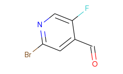 2-Bromo-5-fluoro-4-formylpyridine