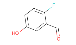 Benzaldehyde, 2-fluoro-5-hydroxy-