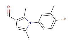1-(4-bromo-3-methylphenyl)-2,5-dimethyl-1H-pyrrole-3-carbaldehyde