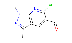 1H-Pyrazolo[3,4-b]pyridine-5-carboxaldehyde, 6-chloro-1,3-dimethyl-