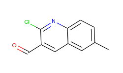 3-Quinolinecarboxaldehyde, 2-chloro-6-methyl-