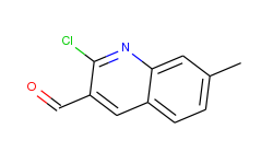 3-Quinolinecarboxaldehyde, 2-chloro-7-methyl-