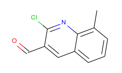 3-Quinolinecarboxaldehyde, 2-chloro-8-methyl-