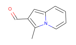 2-Indolizinecarboxaldehyde, 3-methyl- (9CI)