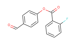 4-Formylphenyl 2-fluorobenzoate