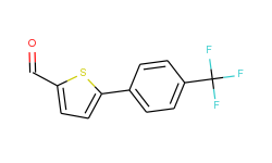 5-(4-(Trifluoromethyl)phenyl)thiophene-2-carbaldehyde