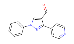 1-phenyl-3-pyridin-4-yl-1H-pyrazole-4-carbaldehyde
