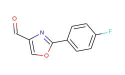 2-(4-FLUORO-PHENYL)-OXAZOLE-4-CARBALDEHYDE