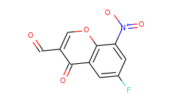 6-Fluoro-8-nitrochromone-3-carboxaldehyde