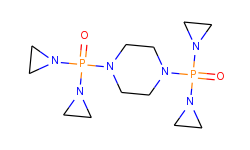 1,4-bis[bis(1-aziridinyl)phosphoryl]piperazine
