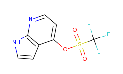 1H-Pyrrolo[2,3-b]pyridin-4-yltrifluoromethanesulfonate