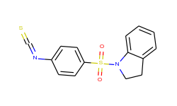 1-[(4-isothiocyanatophenyl)sulfonyl]indoline