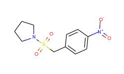 1-((4-Nitrobenzyl)sulfonyl)pyrrolidine