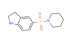 5-(piperidine-1-sulfonyl)-2,3-dihydro-1h-indole