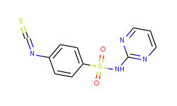 4-isothiocyanato-n-pyrimidin-2-ylbenzenesulfonamide
