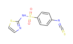 4-isothiocyanato-n-1,3-thiazol-2-ylbenzenesulfonamide