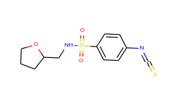 4-isothiocyanato-n-(tetrahydrofuran-2-ylmethyl)-benzenesulfonamide