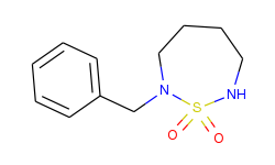 2-benzyl-1,2,7-thiadiazepane 1,1-dioxide
