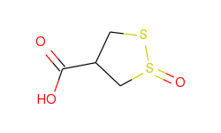 1,2-Dithiolane-4-carboxylicacid, 1-oxide