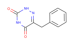 1,2,4-Triazine-3,5(2H,4H)-dione, 6-(phenylmethyl)-